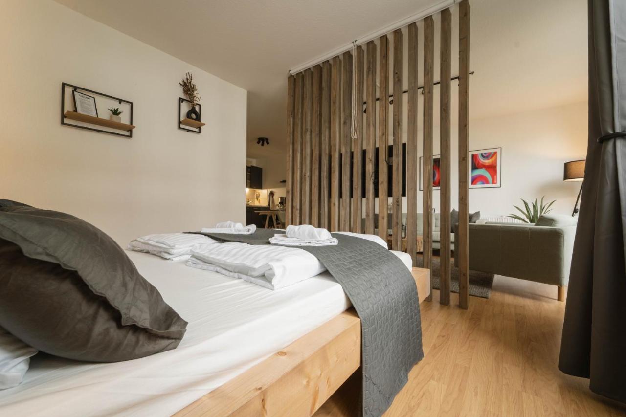 Raum921 - Stilvolles Apartment - Wlan, Tiefgarage, Kueche, Netflix Магдебург Экстерьер фото