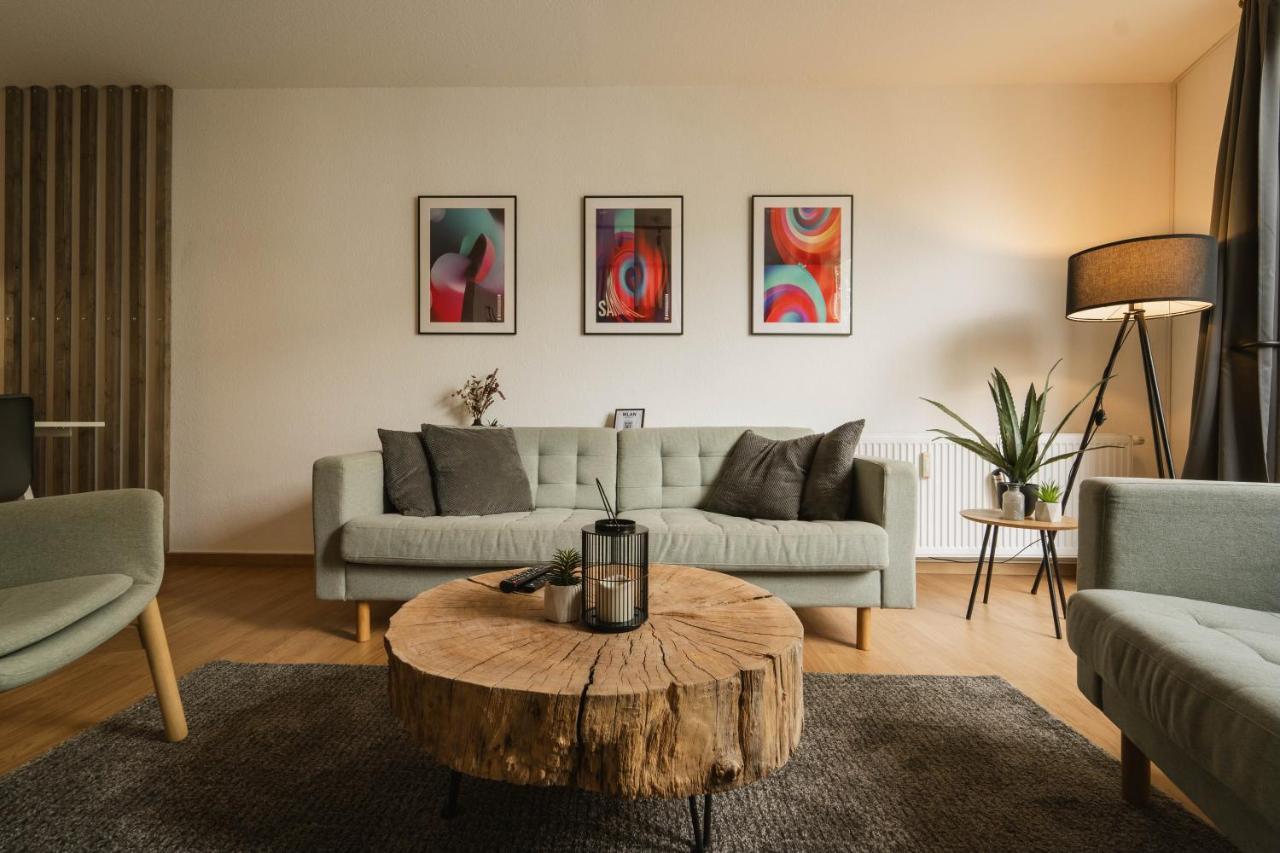 Raum921 - Stilvolles Apartment - Wlan, Tiefgarage, Kueche, Netflix Магдебург Экстерьер фото